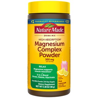 Foto 1 | Foto 1 | Mezcla De Bebidas Con Complejo De Magnesio En Polvo Nature Made 96 G - Venta Internacional.