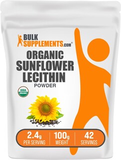 Foto 1 | Foto 1 | Suplemento Bulksupplements.com Lecitina De Girasol Orgánica 100 G - Venta Internacional.