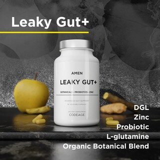 Foto 3 | Foto 3 | Suplemento Amen Leaky Gut Advanced Formula 90 Cápsulas Paquete De 2 - Venta Internacional.