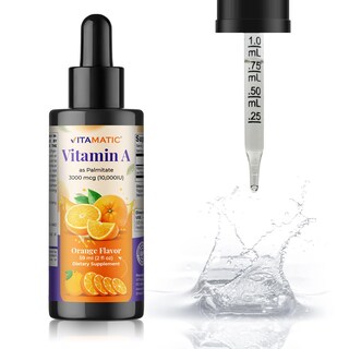Foto 5 | Foto 5 | Suplemento Vitamatic  Líquido De Vitamina A Sin Azúcar  59 Ml  10000 Ui - Venta Internacional.