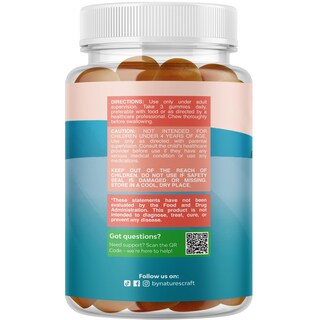 Foto 3 | Foto 3 | Gomitas Supplement Natures Craft Kids Focus  90 Unidades - Venta Internacional.