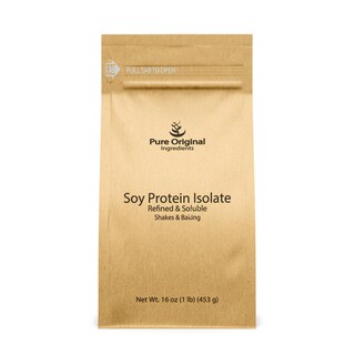 Foto 1 | Foto 1 | Proteína De Soja Aislada Ingredientes Puros Y Originales 454 G - Venta Internacional.