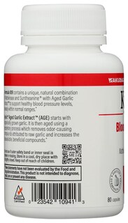 Foto 2 | Foto 2 | Suplemento De Extracto De Ajo Envejecido Kyolic Para La Presión Arterial 109 - Venta Internacional.