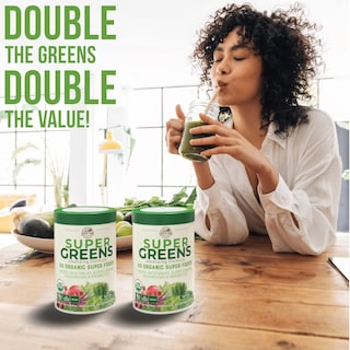 Foto 4 | Foto 4 | Mezcla De Bebidas Super Greens Country Farms 300 G 40 Porciones Paquete De 2 - Venta Internacional.