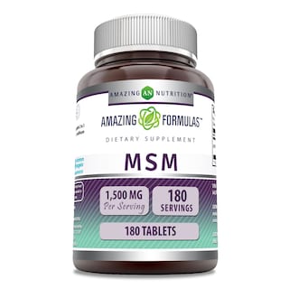 Foto 1 | Foto 1 | Suplemento Amazing Formulas Msm 1500 Mg 180 Comprimidos - Venta Internacional.