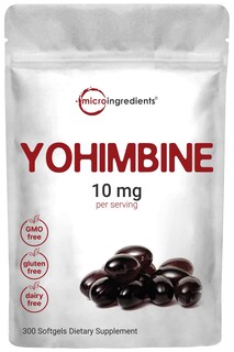 Foto 1 | Foto 1 | Suplementos  Microingredientes  Yohimbina Hcl  10 Mg  300 Cápsulas Blandas - Venta Internacional.