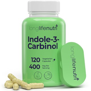 Foto 1 | Foto 1 | Suplemento Longlife Nutri Indol-3-carbinol 400 Mg 120 Cápsulas - Venta Internacional.
