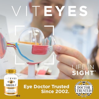 Foto 4 | Foto 4 | Vitamina Para Ojos Viteyes Areds 2 Cápsulas Blandas 120 Unidades - Venta Internacional.