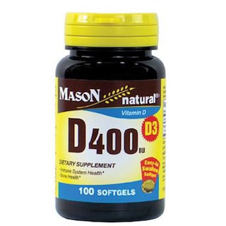 Foto 1 | Foto 1 | Vitamina D400 100 Cápsulas Blandas de Mason - Importado de Estados Unidos