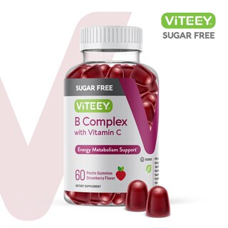 Foto 2 | Foto 2 | Gummies Viteey Complejo De Vitamina B Con Vitamina C 60 Unidades - Venta Internacional.