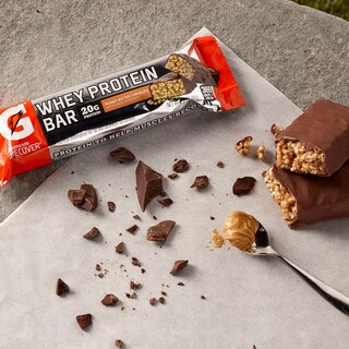 Foto 5 | Foto 5 | Barrita Proteica Gatorade Recover Con Mantequilla De Cacahuete Y Chocolate  80 G X 12 - Venta Internacional.
