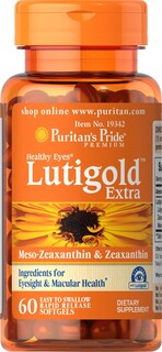 Foto 1 | Foto 1 | Suplemento De Luteína Extra Lutigold De Puritan's Pride Healthy Eyes - Venta Internacional.