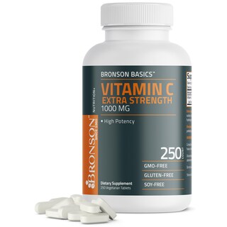 Foto 1 | Foto 1 | Suplemento Bronson De Vitamina C Extra Fuerte  1000 Mg  250 Comprimidos - Venta Internacional.