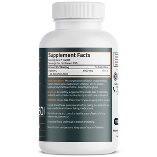 Foto 2 | Foto 2 | Suplemento Bronson De Vitamina C Extra Fuerte  1000 Mg  250 Comprimidos - Venta Internacional.
