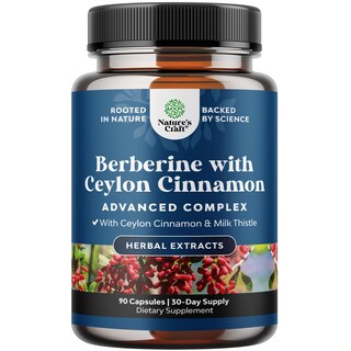 Foto 1 | Foto 1 | Suplemento Natures Craft Balancing Berberine 1200 Mg 90 Cápsulas - Venta Internacional.