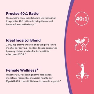 Foto 3 | Foto 3 | Suplemento Doctor's Recipes: Inositol Myo Y D-chiro 2050 Mg - Venta Internacional.