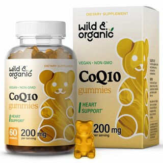 Foto 1 | Foto 1 | Suplemento De 200 Mg De Gomitas De Coq10 Wild & Organic Con Ubiquinona - Venta Internacional.