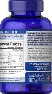 Foto 2 | Foto 2 | Suplemento Dietético Puritan's Pride Calcio Absorbible 1500 Mg - Venta Internacional.