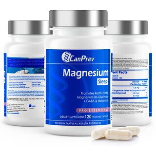 Foto 7 | Foto 7 | Suplemento Canprev Con Bisglicinato De Magnesio Quelado Más Gaba Y Melatonina 120 Cápsulas Vegetales - Venta Internacional.