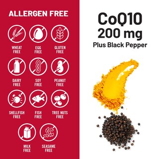 Foto 7 | Foto 7 | Suplemento Naturewise Coq10 200 Mg Con Pimienta Negra 90 Cápsulas Blandas - Venta Internacional.