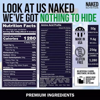 Foto 5 | Foto 5 | Proteína En Polvo Para Ganar Peso Chocolate Y Cacahuete Naked 3 63 Kg - Venta Internacional.