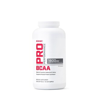 Foto 1 | Foto 1 | Suplemento Gnc Pro Performance Bcaa 1 8 G 240 Cápsulas Blandas - Venta Internacional.