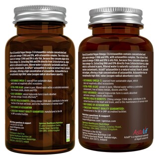 Foto 7 | Foto 7 | Aceite De Algas Triglicéridos Naturales Omega-3 Vegano Supplement Igennus - Venta Internacional.