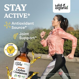 Foto 2 | Foto 2 | Suplemento De Tintura De Canela De Ceilán Salvaje Y Orgánica 125 Ml 500 Mg - Venta Internacional.