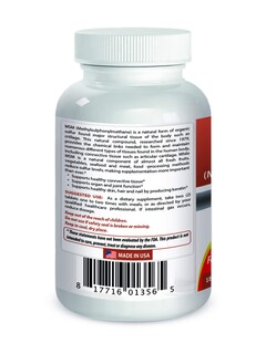 Foto 2 | Foto 2 | Suplemento Best Naturals Msm 1500 Mg 180 Comprimidos - Venta Internacional.