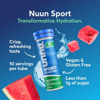 Foto 2 | Foto 2 | Tabletas Electrolíticas Nuun Sport Sandía Paquete De 8 (80 Porciones) - Venta Internacional.