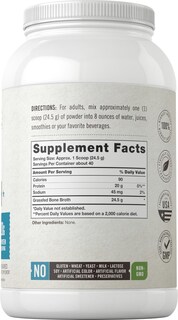 Foto 2 | Foto 2 | Suplemento De Proteína Carlyle Caldo De Huesos Alimentados Con Pasto 650 Ml 20 G - Venta Internacional.