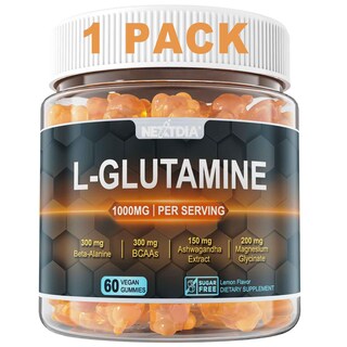 Foto 1 | Foto 1 | Suplemento Nextdia L-glutamina 1000 Mg Gomitas 60 Veganas - Venta Internacional.