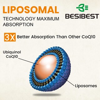 Foto 5 | Foto 5 | Suplemento Besibest Liposomal Coq10 Ubiquinol 1000 Mg 240 Cápsulas Blandas - Venta Internacional.