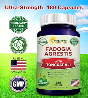 Foto 5 | Foto 5 | Suplemento Asquared Nutrition Fadogia Agrestis 600 Mg + Tongkat Ali 400 Mg - Venta Internacional.