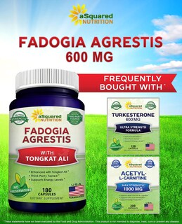 Foto 6 | Foto 6 | Suplemento Asquared Nutrition Fadogia Agrestis 600 Mg + Tongkat Ali 400 Mg - Venta Internacional.