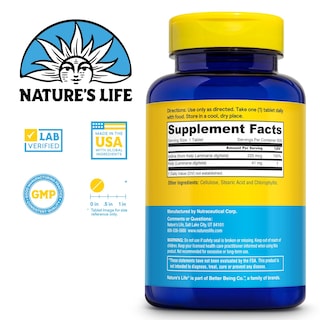 Foto 2 | Foto 2 | Complemente Las Tabletas De 41 Mg De Algas Marinas Islandesas De Nature's Life - Venta Internacional.