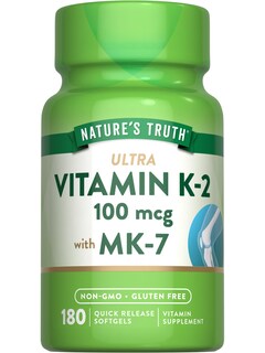 Foto 1 | Foto 1 | Suplemento De Vitamina K2 Mk-7 De Nature's Truth 100 Mcg 180 Cápsulas Blandas - Venta Internacional.