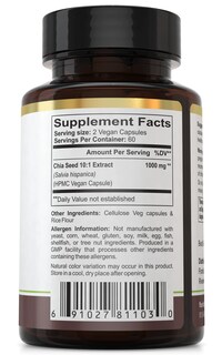 Foto 3 | Foto 3 | Suplemento De Extracto De Semilla De Chía De Florida Herbal Pharmacy 120 Cápsulas - Venta Internacional.