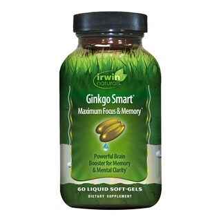 Foto 1 | Foto 1 | Suplemento Irwin Naturals Ginkgo Smart Brain Booster 60 Cápsulas Blandas - Venta Internacional.