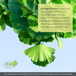 Foto 3 | Foto 3 | Suplemento Irwin Naturals Ginkgo Smart Brain Booster 60 Cápsulas Blandas - Venta Internacional.