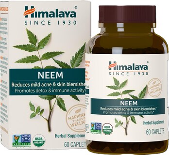 Foto 2 | Foto 2 | Suplemento De Neem Orgánico Himalaya 600 Mg 60 Cápsulas (paquete De 2) - Venta Internacional.