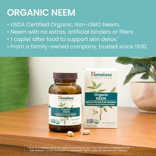 Foto 4 | Foto 4 | Suplemento De Neem Orgánico Himalaya 600 Mg 60 Cápsulas (paquete De 2) - Venta Internacional.