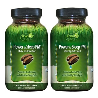 Foto 1 | Foto 1 | Suplemento Power To Sleep Pm De Irwin Naturals 60 Cápsulas Blandas X2 - Venta Internacional.