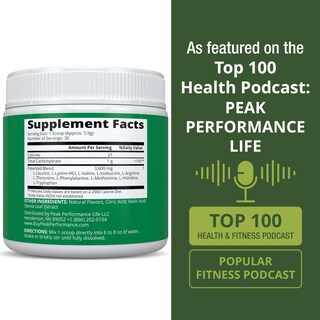 Foto 6 | Foto 6 | Suplemento Aminoácidos Esenciales Peak Performance 176 G - Venta Internacional