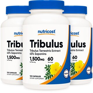 Foto 1 | Foto 1 | Suplemento Nutricost Extracto De Tribulus Terrestris 750 Mg 120 Cápsulas - Venta Internacional.