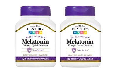 Foto 1 | Foto 1 | Tabletas De Disolución Rápida De Melatonina 10 Mg 120 Tabletas X 2 - Venta Internacional.