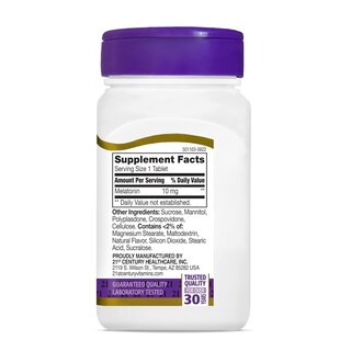 Foto 6 | Foto 6 | Tabletas De Disolución Rápida De Melatonina 10 Mg 120 Tabletas X 2 - Venta Internacional.