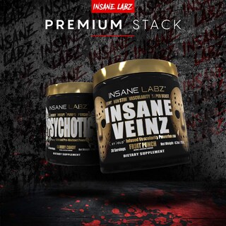 Foto 5 | Foto 5 | Polvo Para Antes Del Entrenamiento Insane Labz Insane Veinz Gold 30 Porciones - Venta Internacional.