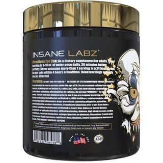 Foto 3 | Foto 3 | Polvo Para Antes Del Entrenamiento Insane Labz Psychotic Gold 35 Porciones - Venta Internacional.