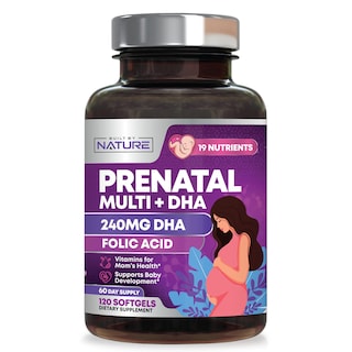 Foto 1 | Foto 1 | Vitaminas Prenatales Elaboradas Por La Naturaleza Con Dha Y Ácido Fólico 120 Cápsulas Blandas - Venta Internacional.